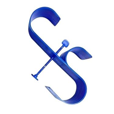 Imagem de Gancho de poste de piscina | Cabides de cerca resistentes estáveis, suprimentos de manutenção para roupas de jardim, natação, praia, deck e pátio, esportes