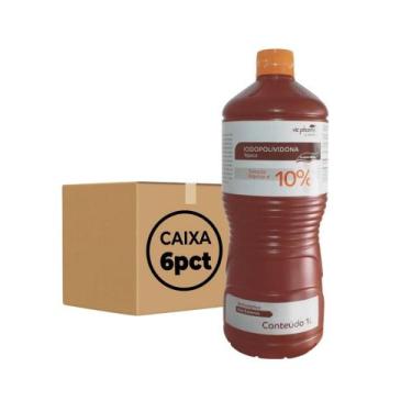 Imagem de Iodopovidona pvpi tópico 1000 ml (cx /06 unds) - vic pharma