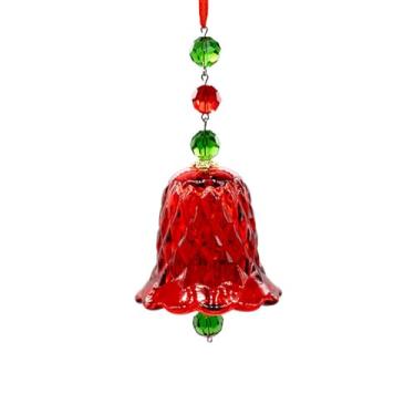 Imagem de Sinete transparente de cristal pingente janela vidro enfeite árvore festiva