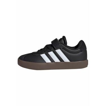 Imagem de Tênis Adidas VL Court 3.0 Preto e Branco Juvenil