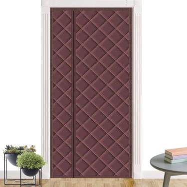 Imagem de Capa Térmica Isolante Para Porta Durante O Inverno - Cobertor Com Fecho Magnético,Térmico Isolante Acústico,Para Quarto Casa Entrada Pátio Quintal Porão Sala De