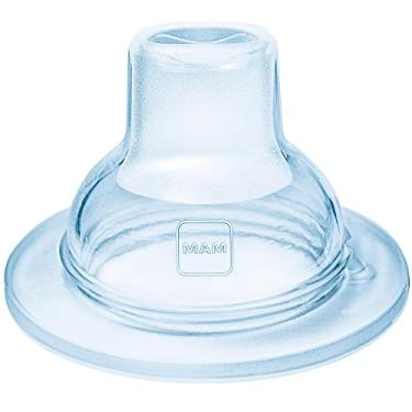 Imagem de MAM Baby 1 Bocal Extramacio Para Copos De Transição de Silicone SkinSoft para Crianças 4+ Meses, Transparente