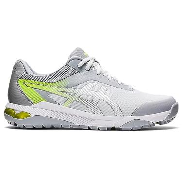 Imagem de ASICS Tênis de golfe masculino Gel-Course Ace, Branco/cinza gelo/limão neon, 11.5