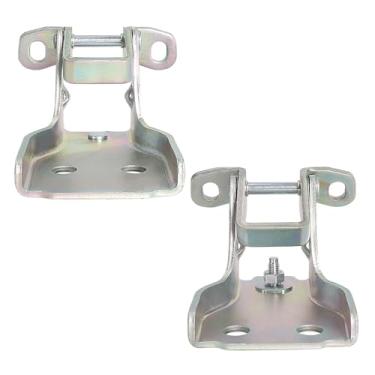 Imagem de Conjunto de dobradiça de porta superior e inferior dianteiro automotivo compatível com Ford