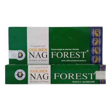 Imagem de Incenso Vijayshree Golden Nag Forest Cx.12un.15g + Incensário