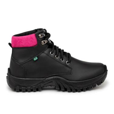 Imagem de Coturno Feminino Bota Antiderrapante Profissional Custo Benefício Imba