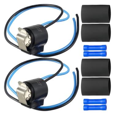 Imagem de PartsBroz Kit de termostato de descongelamento 5303918214 (pacote com 2) - compatível com geladeira Frigidaire Kenmore Electrolux Crosley - substitui AP2150145 PS469522 75303918214 892545 AH469522