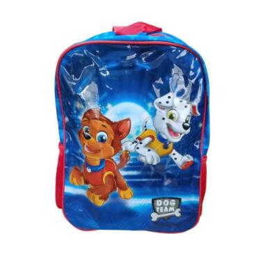 Imagem de Mochila Infantil de Costa Cachorro Herói - Sortida - FIRST