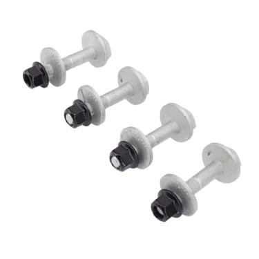 Imagem de KUIDAMOS Kit de Parafusos Excêntricos Premium para Braço de Controle de Suspensão Traseira, Kit de Parafusos Excêntricos para I40 Sonata Tucson, Metal, 4 Peças para Melhoria de Desempenho do Veículo