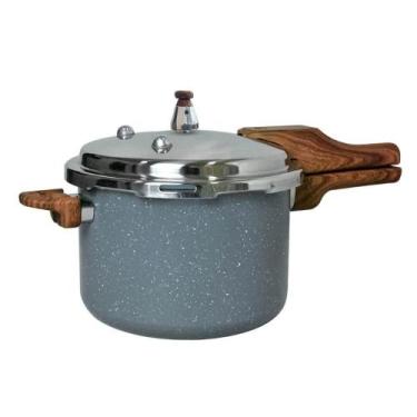 Imagem de Panela de Pressão Indução Antiaderente Ceramica 4,2L Vista Home Cor Le