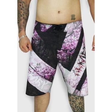 Imagem de Bermuda Água Alkary Cerejeira Rosa-Masculino