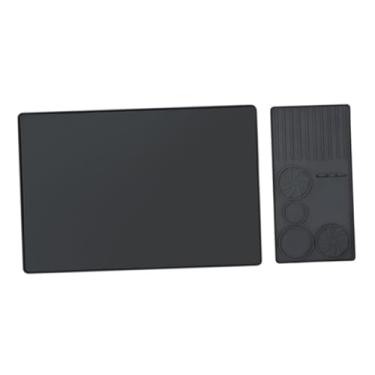 Imagem de Generic Tapete de silicone para estação de café expresso, tapete de para bar de café com compactador para eletrodomésticos de cozinha, Preto