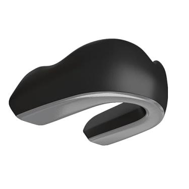 Imagem de DAMAGE CONTROL Protetor bucal de extrema impacto, protetor bucal para esportes, boxe, hóquei, protetor bucal de lacrosse, protetores bucais com amortecedores para proteção extrema (preto, jovens)