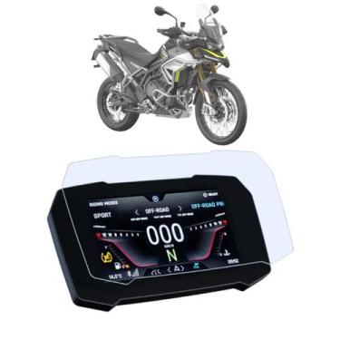 Imagem de Película 9H Painel Protetora Moto Tiger 900 2020 Até 2024 - GRUD