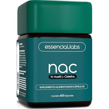 Imagem de NAC 600mg - N-Acetil L-Cisteína - 60 Cápsulas