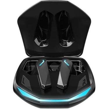 Imagem de Fone GM2 Pro Original Think Plus Fone de Ouvido Sem Fio Bluetooth TWS, Esportivo com Microfone, Controle Botão, Latência Games Jogos, cancelamento ruído, 90 dias de garantia de fabricação (Preto)