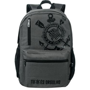 Imagem de Mochila futebol Esportiva Escolar Corinthians Poderoso Timão Oficial-Unissex