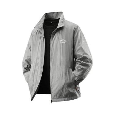 Imagem de Jaqueta Corta-vento Masculina Com Proteção UV Para O Verão, Respirável