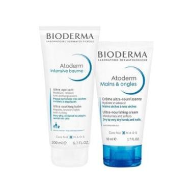 Imagem de Kit Corporal Bioderma Atoderm - Creme e Creme para Mãos e Unhas-Unissex