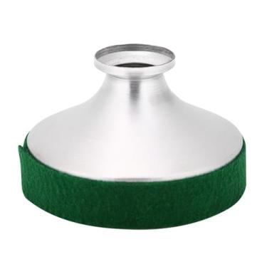 Imagem de Saxofone tenor mudo – Acessório de amortecimento de som de saxofone de liga de alumínio para uso em estúdio ou casa, redução de ruído leve para prática (verde)