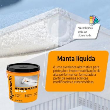Imagem de Manta Liquida Ultra Emborrachada Flexivel Para Lajes Telhas Parede e P