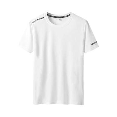 Imagem de Camisetas Masculinas De Secagem Rápida Tamanho plus 5XL 6XL 7XL Para A