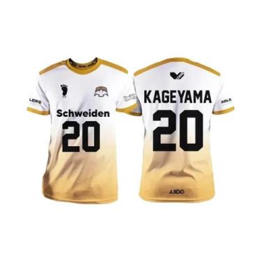 Imagem de Camiseta Unissex Haikyuu Adlers Schweiden Estampada Em 3D, Gola Redond