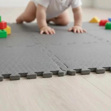 Imagem de Tatame Tapete Eva Emborrachado Infantil 50cmx50cmx10mm 4 Un - Eva Sete