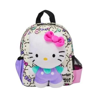 Imagem de Mochila Escolar Ultra Leve Sanrio Hello Kitty Com Lancheira E Estojo P