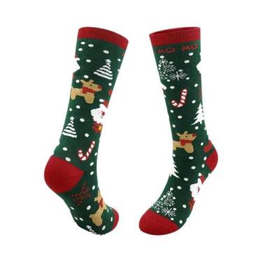 Imagem de Meias Térmicas Infantis Para Esqui E Caminhada De Inverno Para Meninos