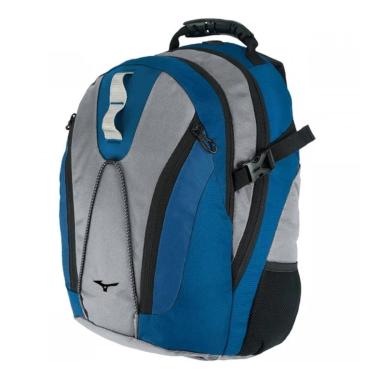 Imagem de Mochila Mizuno Nirvana IV New Cinza Claro e Azul Snorkel - Unissex-Unissex