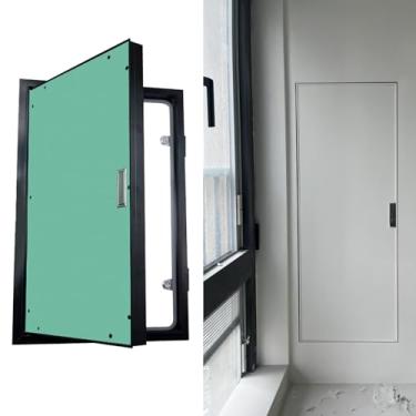 Imagem de Painel de acesso para drywall pintável – Porta do sótão de placa de gesso, escotilha de inspeção de encanamento para aquecimento, acesso elétrico e encanamento – durável e fácil de instalar