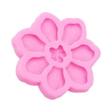 Imagem de Molde De Silicone Flor De Pessegueiro Para Resina DIY, Capa De Celular