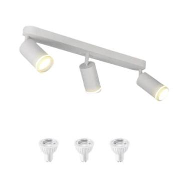 Imagem de Luz De Trilho LED GU10 110-220V Com Lâmpada Substituível, Luminária De