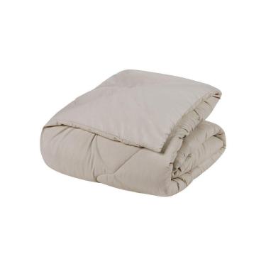 Imagem de Edredom 1 Peça Queen Percal 200 Fios Unique 100% Poliéster - Avelã