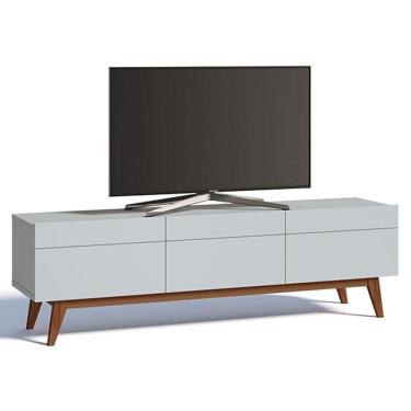 Imagem de Rack Bancada Classic 3 Gavetas 1.8 Branco Acetinado - Imcal