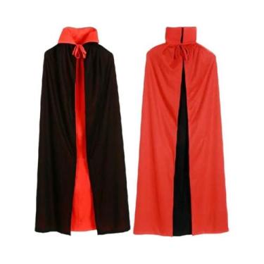 Imagem de Capa Longa Medieval Com Capuz Para Adultos, Robe De Bruxaria Para Mulh