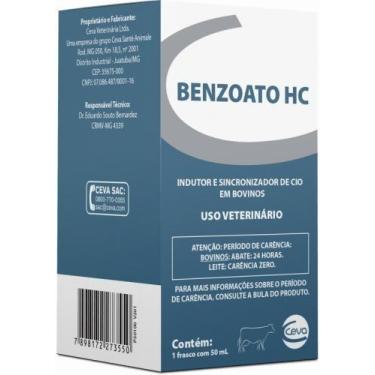 Imagem de Benzoato HC 50ML - CEVA