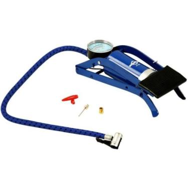 Imagem de Bomba de Ar Pedal Azul BRASFORT