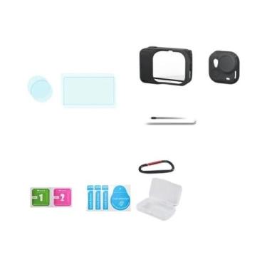 Imagem de Capa Protetora De Silicone Ultra Para Insta360 GO Com Película De Lent