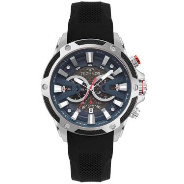 Imagem de Relógio Technos Masculino Ts Carbon Prata - Js25bck-2a