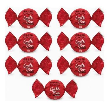 Imagem de Kit 10 Minitrufas Gato Mia Chocolate Ao Leite Brasil Cacau