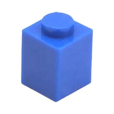 Imagem de 100 Peças De Blocos De Montar Compatíveis MOC 1x1 3005, Brinquedos Edu