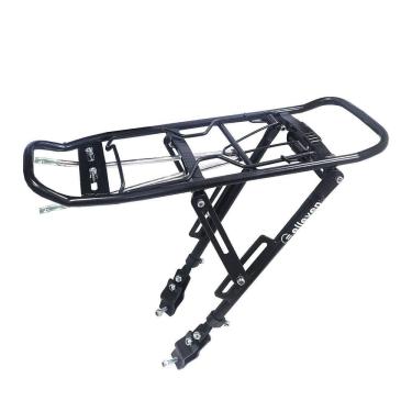 Imagem de Bagageiro Bike Alumínio Aro 26-29 25kg Preto 40x14cm