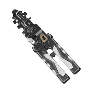 Imagem de Alicate Multifuncional Para Desencapar Fios E Cortar Cabos Elétricos -