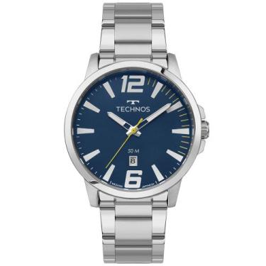 Imagem de Relógio Technos Masculino Racer Prata - 2115UCN/1A