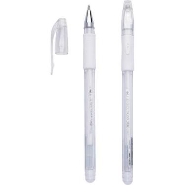 Imagem de Caneta Gel Branca 0,8mm 12un - Molin