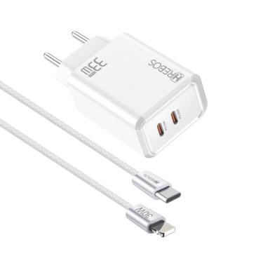 Imagem de Carregador Hrebos Crg-261i Fluxioncharge 33w Cabo Lghtng
