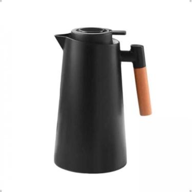 Imagem de Garrafa Térmica CaféClick com Cabo de Madeira 1 Litro - Mimo