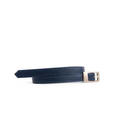 Imagem de tornozeleira correias para sandálias compridas cor:preto semi brilho -